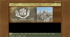 Desktop Screenshot of peakviewoutfitters.com